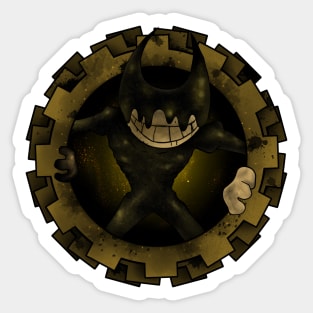 BATIM BATDR Bendy ink demon art Sticker